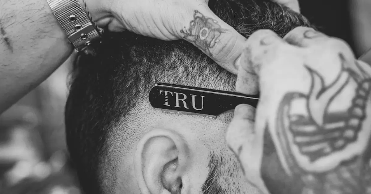 masculine barber shop