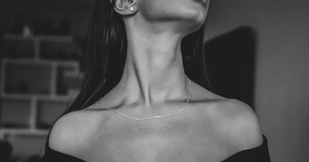 100 Dark Feminine Energy Affirmations 2024 to Embrace Inner Power 3 woman with chain