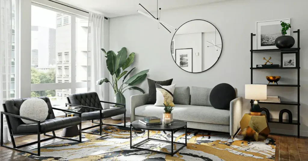 Create a Warm Masculine Living Room 2024: 5 Tips and Ideas 6 gray living room