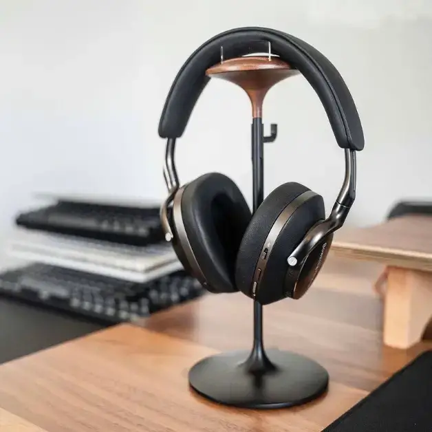 industrial masculine home office noise control