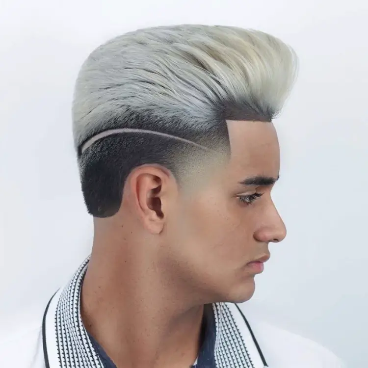 30+ Blonde Hairstyles Mens 2024 You’ll Absolutely Love 17 pompadour hairstyle for men