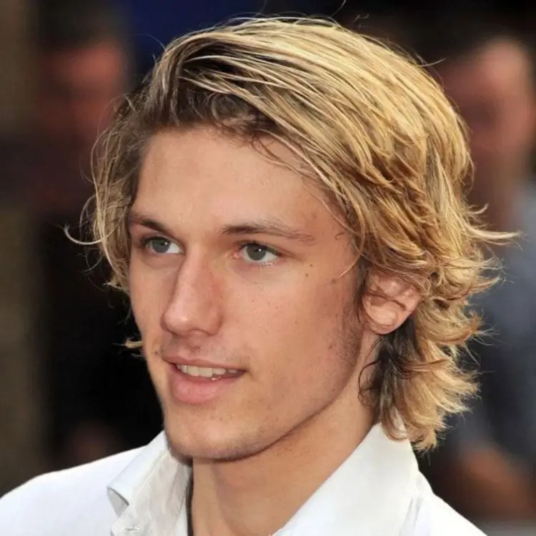 30+ Blonde Hairstyles Mens 2024 You’ll Absolutely Love 29 blonde shag cut mens
