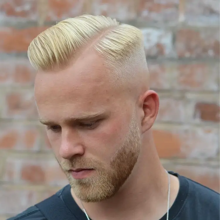 30+ Blonde Hairstyles Mens 2024 You’ll Absolutely Love 6 comb over blond men hairstyle