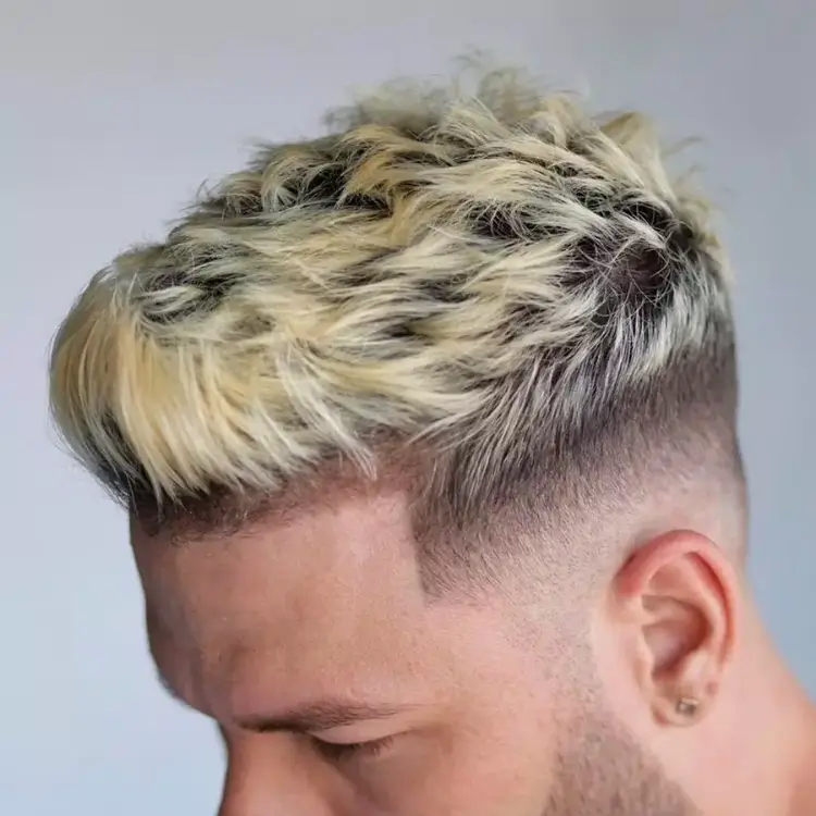 30+ Blonde Hairstyles Mens 2024 You’ll Absolutely Love 16 fade hairstyle blonde for men